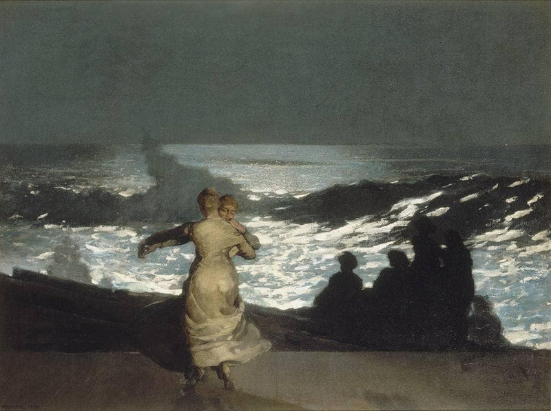 Summer Night by Winslow Homer — Oil Painting Reproduction