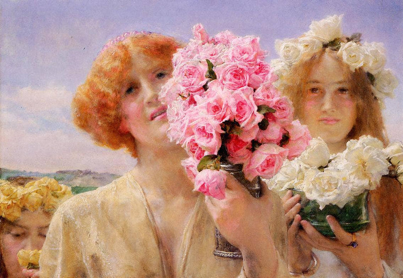 Summer Offering by Sir Lawrence Alma-Tadema — Oil Painting Reproduction