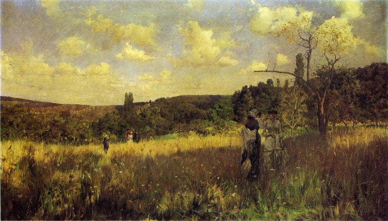 Summer's Promenade by Julius LeBlanc Stewart — Oil Painting Reproduction