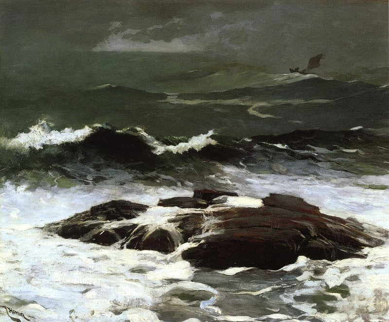 Summer Squall by Winslow Homer — Oil Painting Reproduction