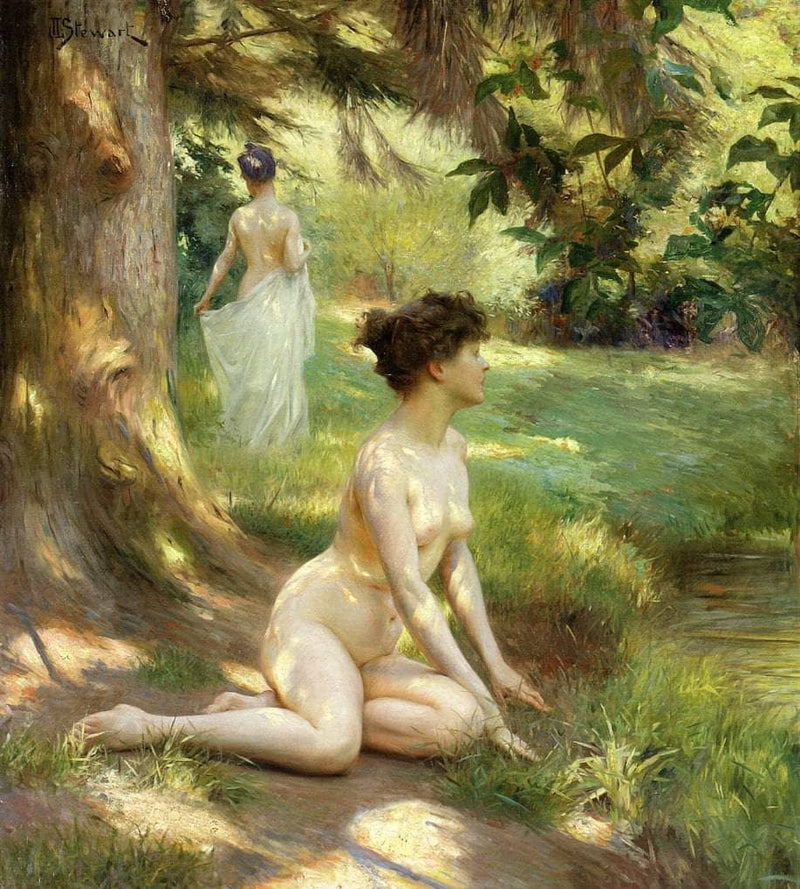 Sunlight by Julius LeBlanc Stewart — Oil Painting Reproduction