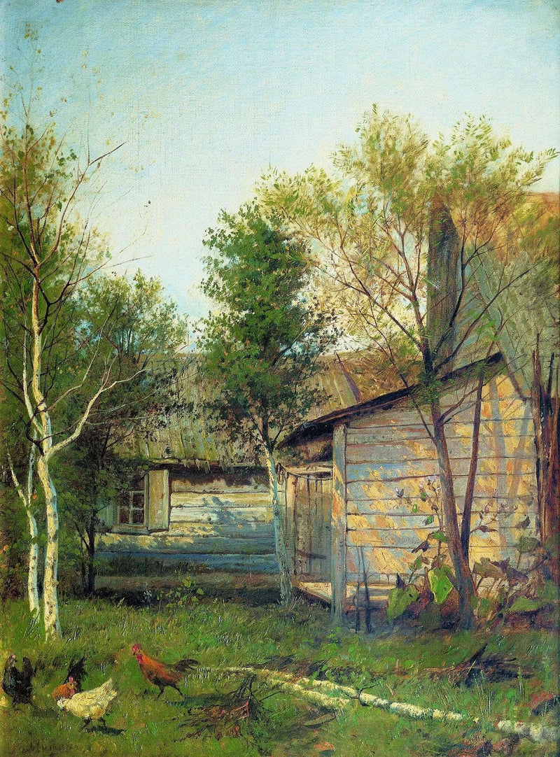 Sunny Day by Isaac Levitan — Oil Painting Reproduction
