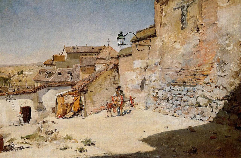 Sunny Spain by William Merritt Chase — Oil Painting Reproduction
