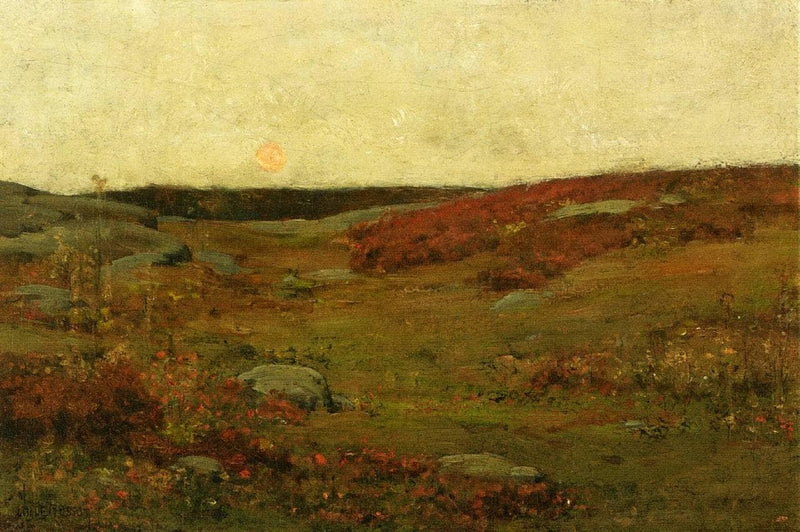 Sunrise, Autumn by Childe Hassam — Oil Painting Reproduction