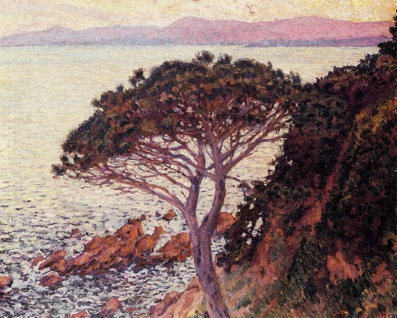 Sunset by Theo van Rysselberghe — Oil Painting Reproduction