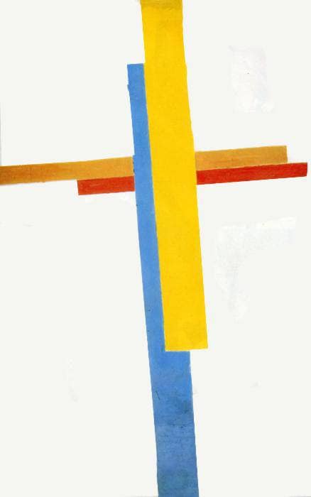 Suprematism by Kazimir Malevich — Oil Painting Reproduction