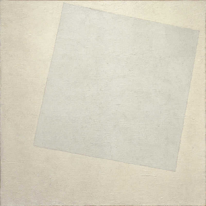 Suprematist Composition: White on White by Kazimir Malevich — Oil Painting Reproduction