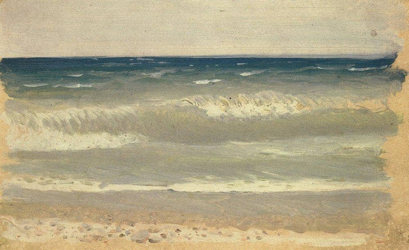 Surf. Crimea by Arkhyp Kuindzhi — Oil Painting Reproduction