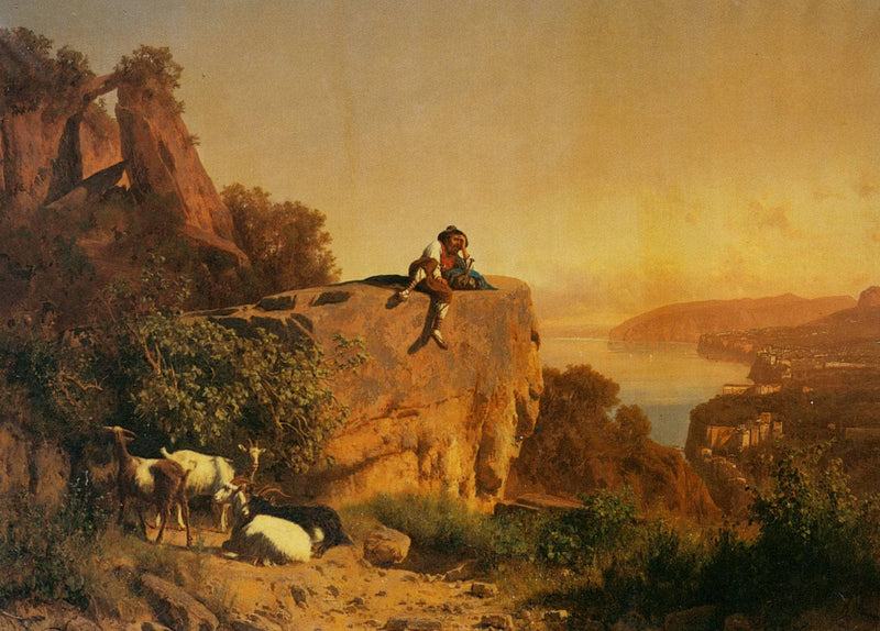 Surveying the Vista by Anders Zorn — Oil Painting Reproduction