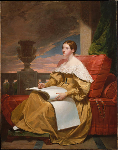 Susan Walker Morse (the Muse) in master bedroom