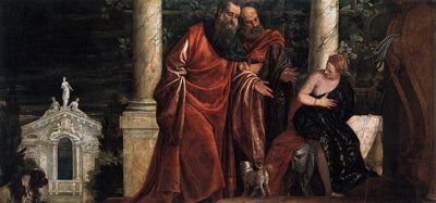 Susanna and the Elders in home office