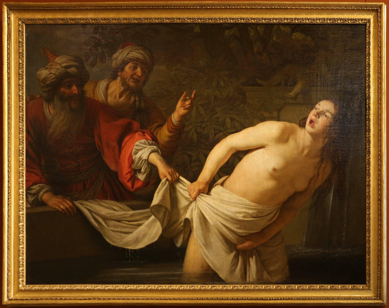 Susanna and the Elders by Gerard van Honthorst — Oil Painting Reproduction