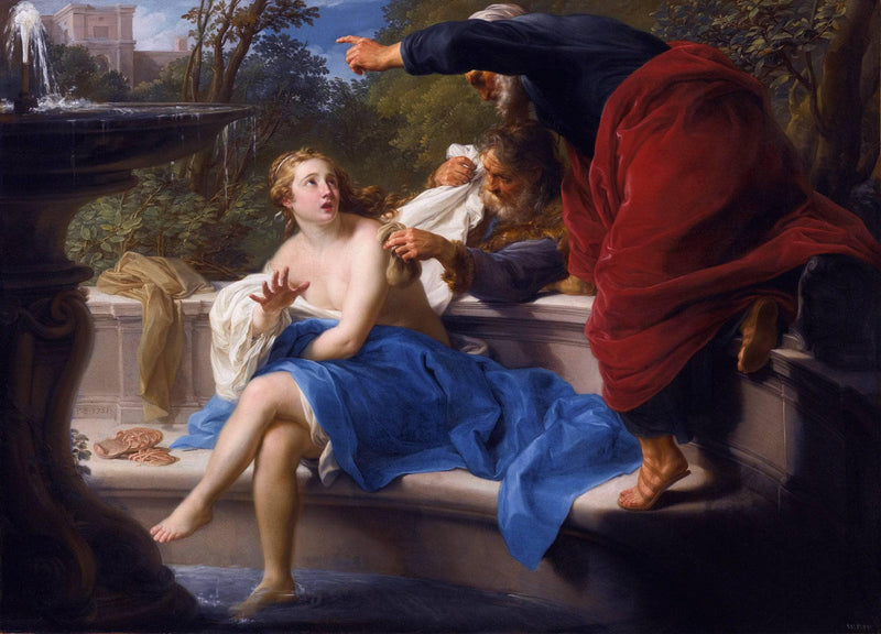 Susanna and the Elders by Pompeo Batoni — Oil Painting Reproduction