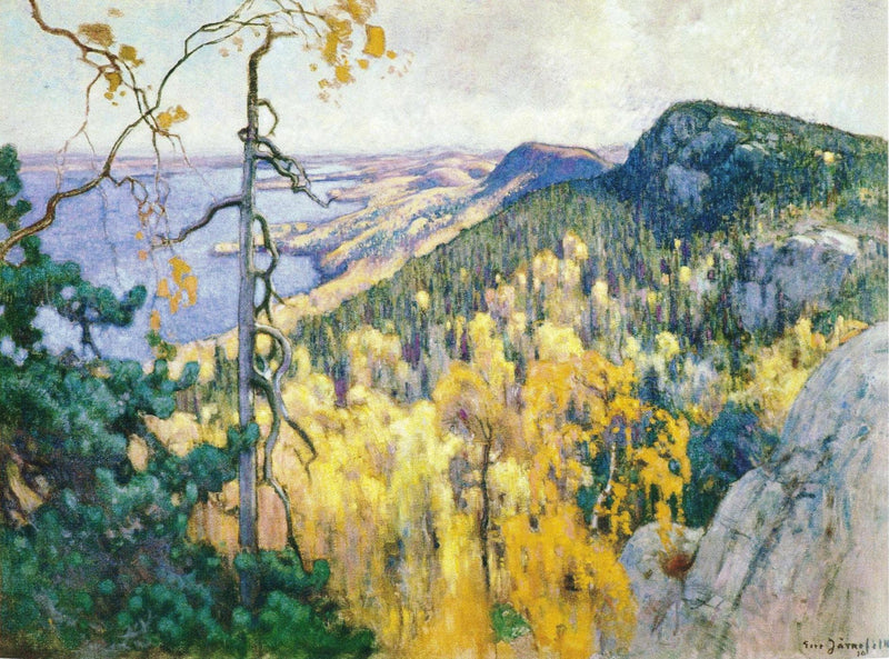 Syysmaisema Kolilta by Eero Järnefelt — Oil Painting Reproduction