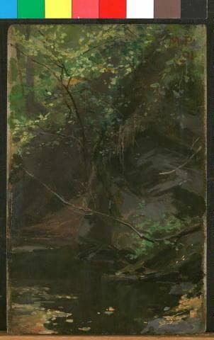 Tůň Pod Skalou by Maximilian Pirner, Oil Painting Reproduction
