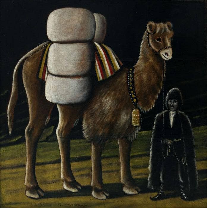 Tatar - Camel driver by Niko Pirosmani — Oil Painting Reproduction