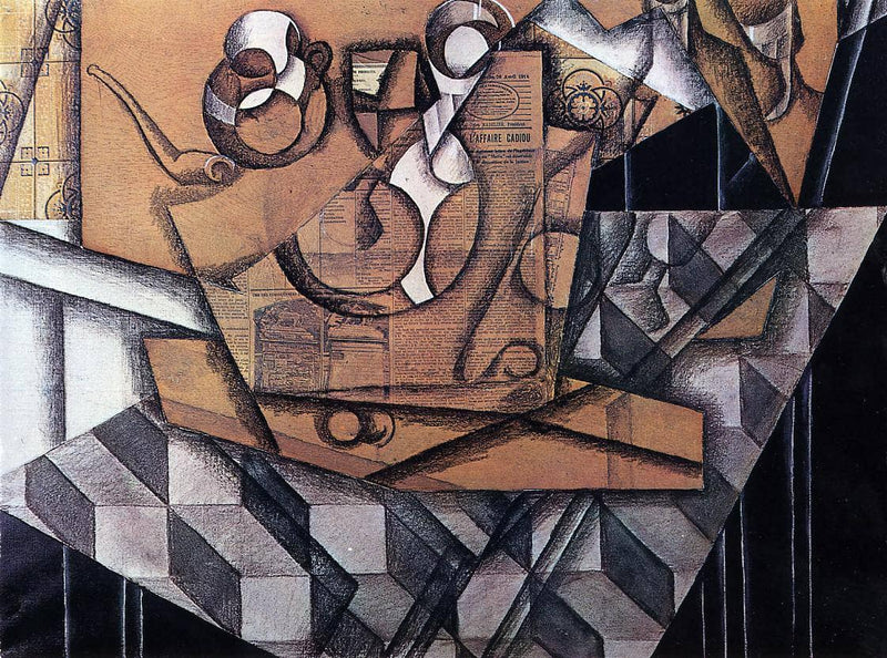 Tea Cups by Juan Gris — Oil Painting Reproduction
