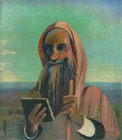 Teacher in Morocco by Tivadar Kosztka Csontvary — Oil Painting Reproduction