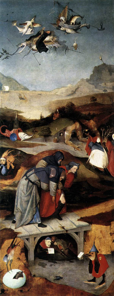 Temptation of St. Anthony in apartment