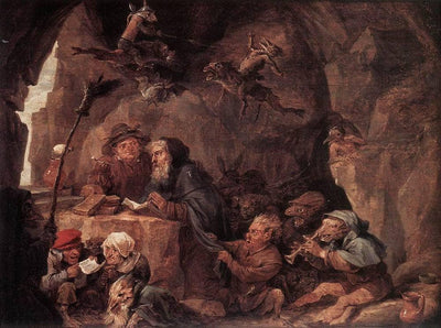 Temptation of St. Anthony in apartment