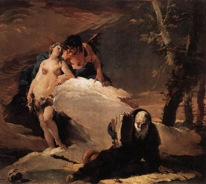 Temptations of St Anthony by Giovanni Battista Tiepolo — Oil Painting Reproduction