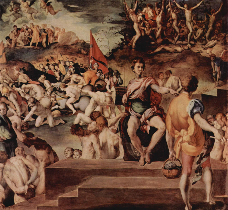 Ten thousand martyrs by Jacopo Pontormo — Oil Painting Reproduction