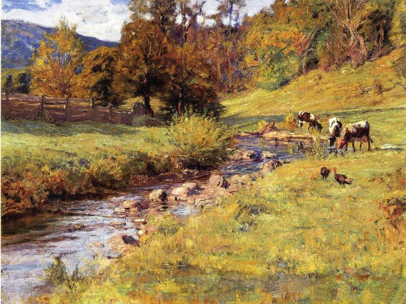 Tennessee Scene by T. C. Steele — Oil Painting Reproduction