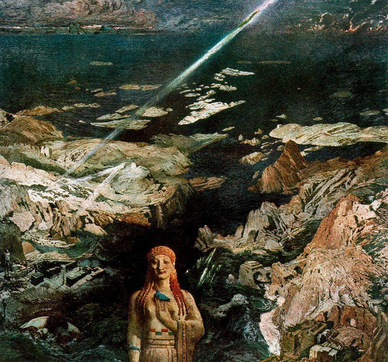 Terror Antiquus by Leon Bakst — Oil Painting Reproduction