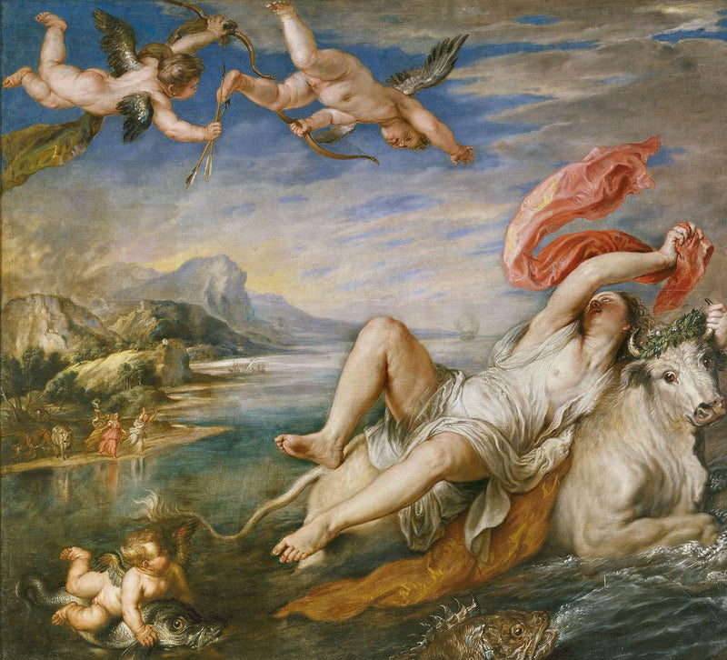 The Abduction of Europa by Peter Paul Rubens — Oil Painting Reproduction