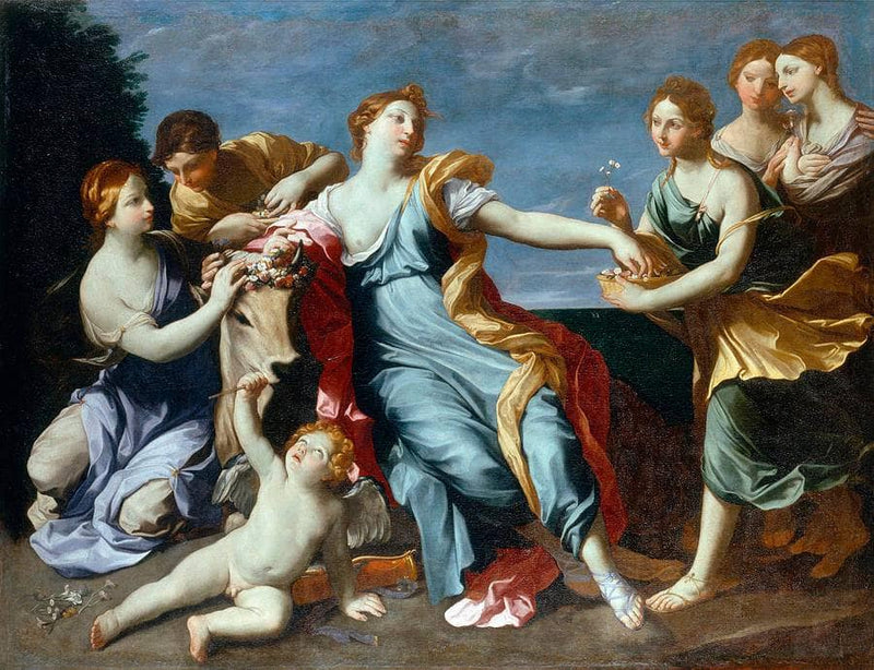 The abduction of Europe by Guido Reni — Oil Painting Reproduction