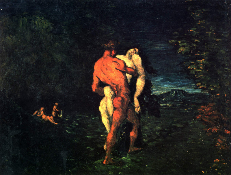 The Abduction by Paul Cezanne — Oil Painting Reproduction