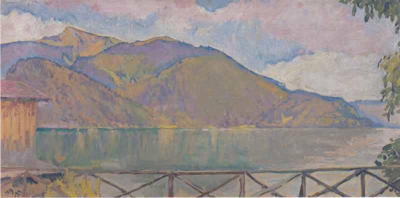 The Abersee by Koloman Moser, Oil Painting Reproduction