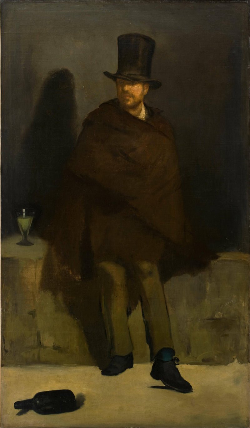 The absinthe drinker by Edouard Manet — Oil Painting Reproduction