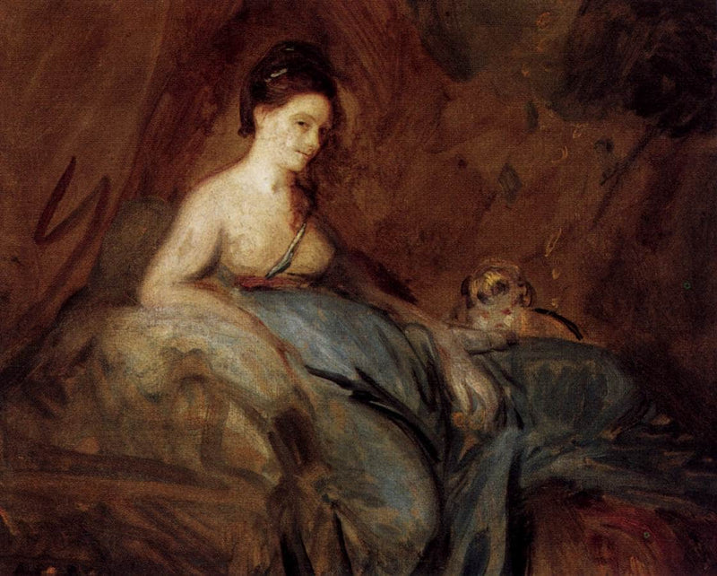 The Actress Kitty Fisher by Joshua Reynolds — Oil Painting Reproduction