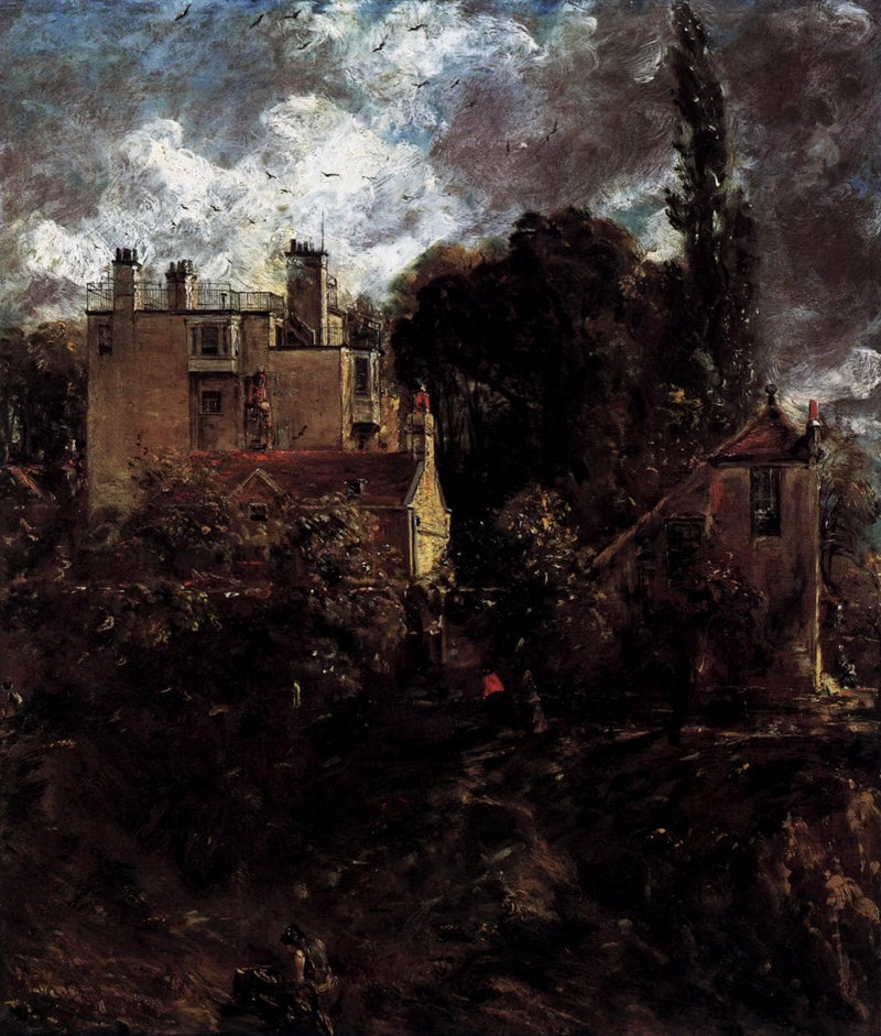 The Admiral's House (The Grove) by John Constable — Oil Painting Reproduction
