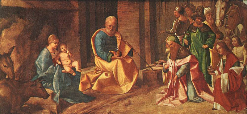 The Adoration of the Kings by Giorgione, Oil Painting Reproduction