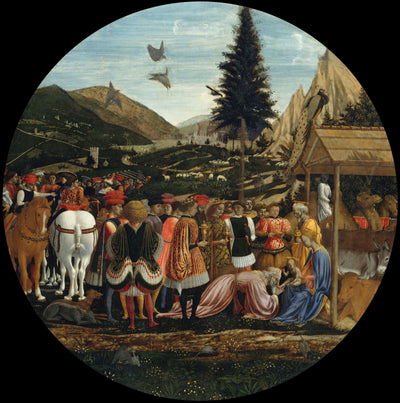 The Adoration of the Magi in master bedroom