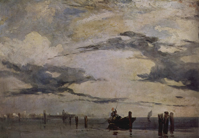 The Adriatic Coast by Richard Parkes Bonington — Oil Painting Reproduction
