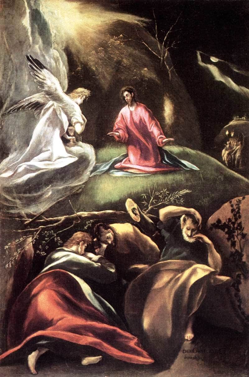 The Agony in the Garden by El Greco — Oil Painting Reproduction