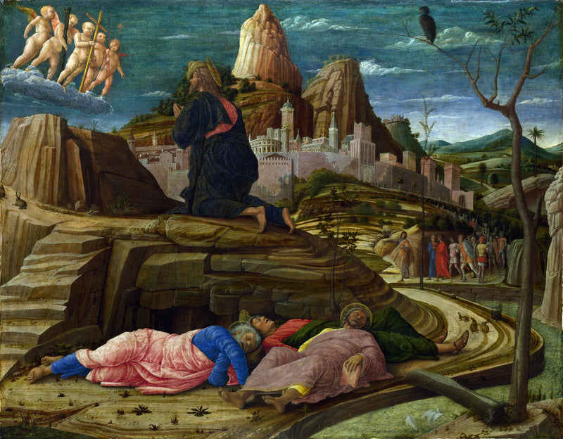 The Agony in the Garden by Andrea Mantegna — Oil Painting Reproduction