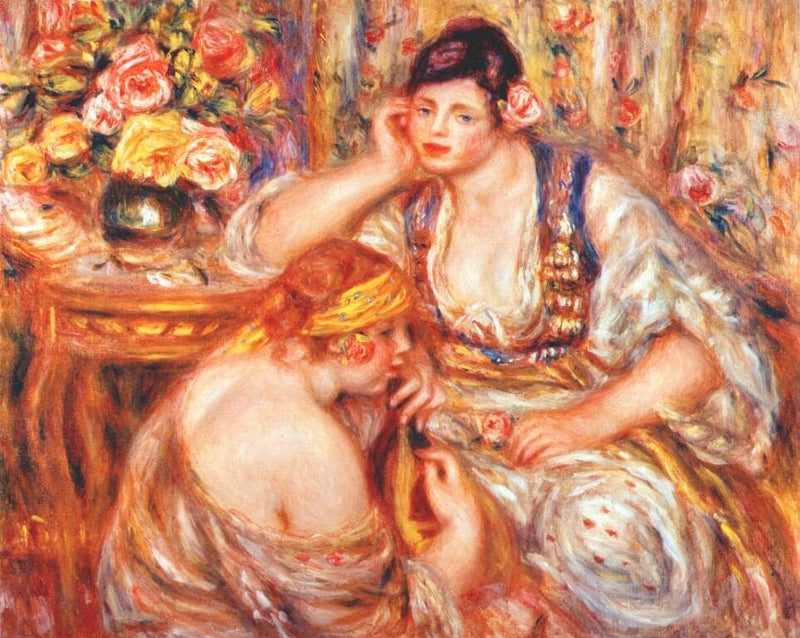 The Agreement by Pierre-Auguste Renoir — Oil Painting Reproduction