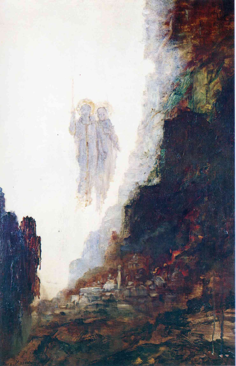 The Angels of Sodom by Gustave Moreau — Oil Painting Reproduction