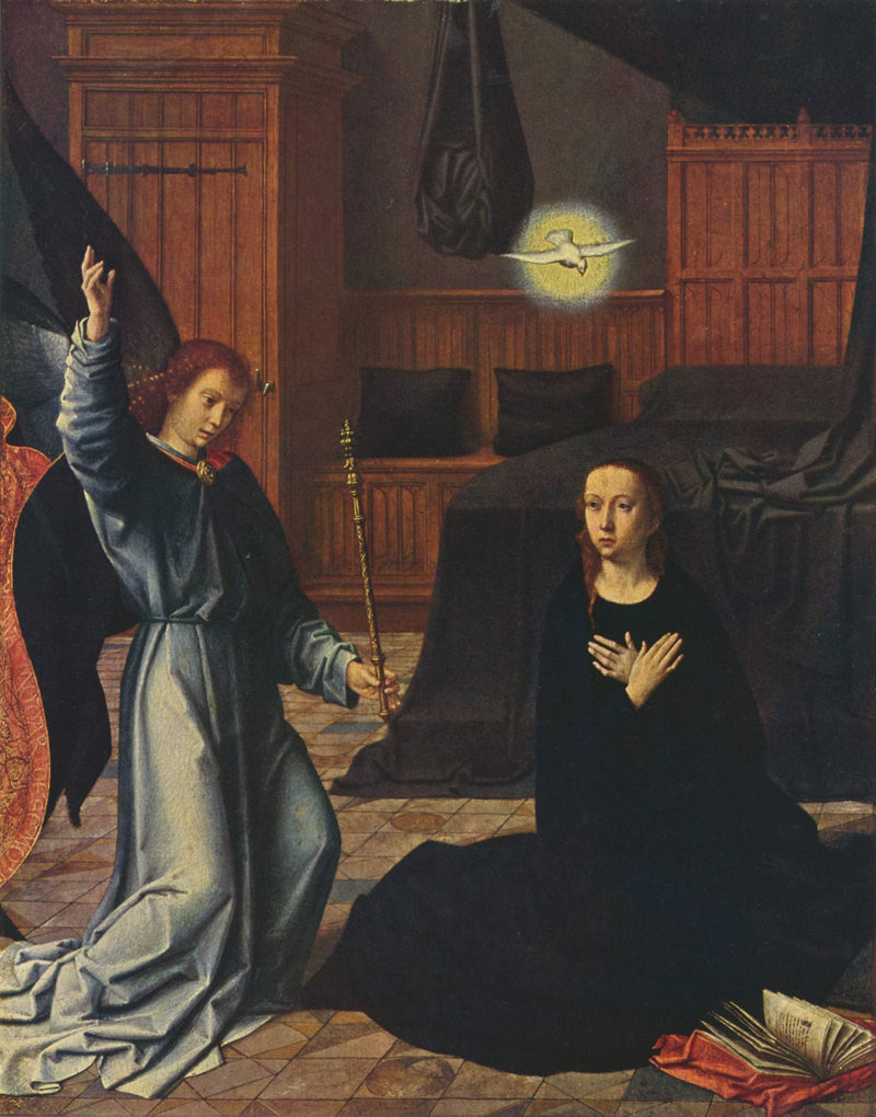 The Annunciation by Gerard David — Oil Painting Reproduction