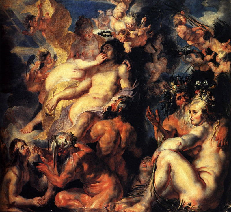 The Apotheosis of Aeneas by Jacob Jordaens — Oil Painting Reproduction