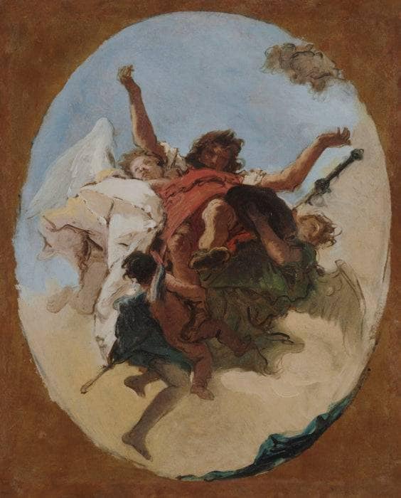 The Apotheosis of Saint Roch by Giovanni Battista Tiepolo — Oil Painting Reproduction