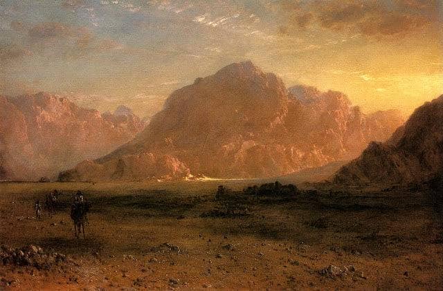 The Arabian Desert by Frederic Edwin Church — Oil Painting Reproduction