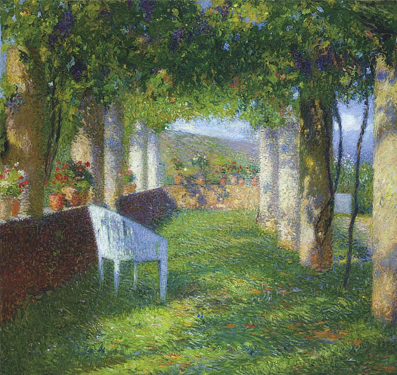 The Arbour by Henri Martin — Oil Painting Reproduction