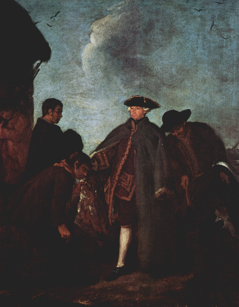 The Arrival of the Nobleman by Pietro Longhi — Oil Painting Reproduction