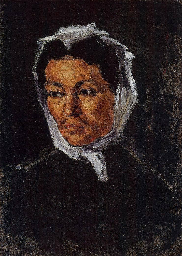 The Artist's Mother by Paul Cezanne — Oil Painting Reproduction