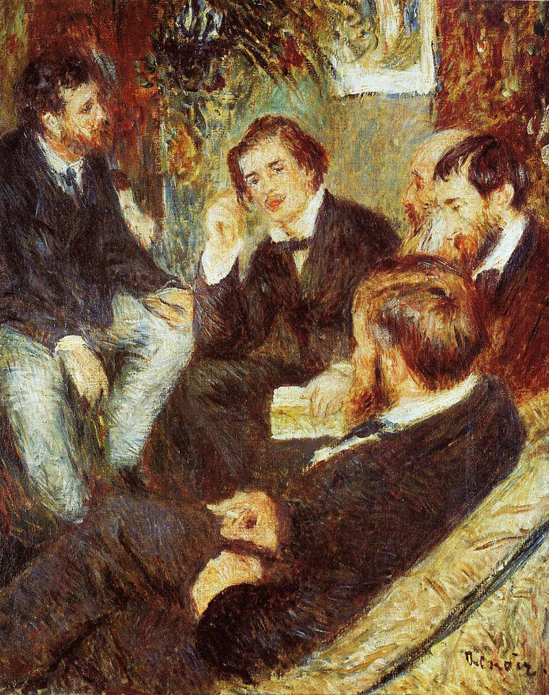 The Artist s Studio, Rue Saint Georges by Pierre-Auguste Renoir — Oil Painting Reproduction